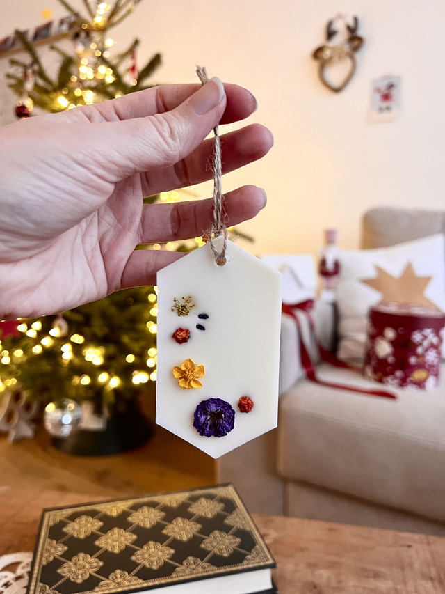 🎄 Suspension parfumée Pain d&#039;épices - 2 en 1