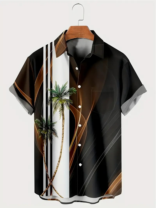 Men's Plus Size Hawaiian Shirt