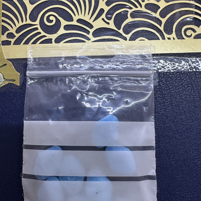 Blue herbal pills 10 pills (100% natural remedies)