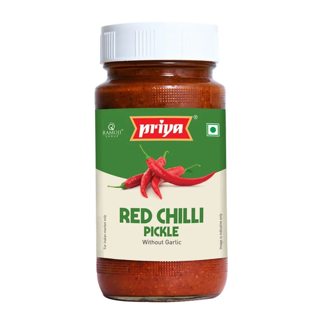 Red Chilli Pickle Without Garlic- 300g