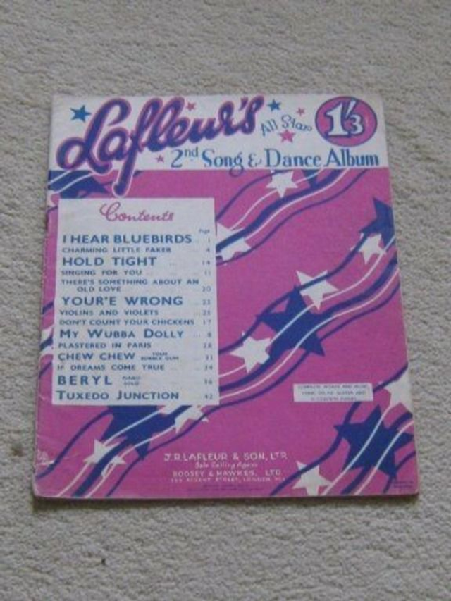 Lafleur's 2nd Song and Dance Album Music Book Sheet Music