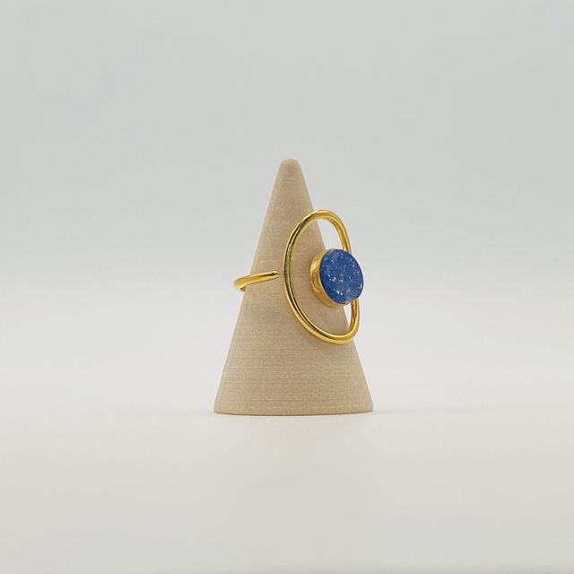 Bague Pia - lapis lazuli