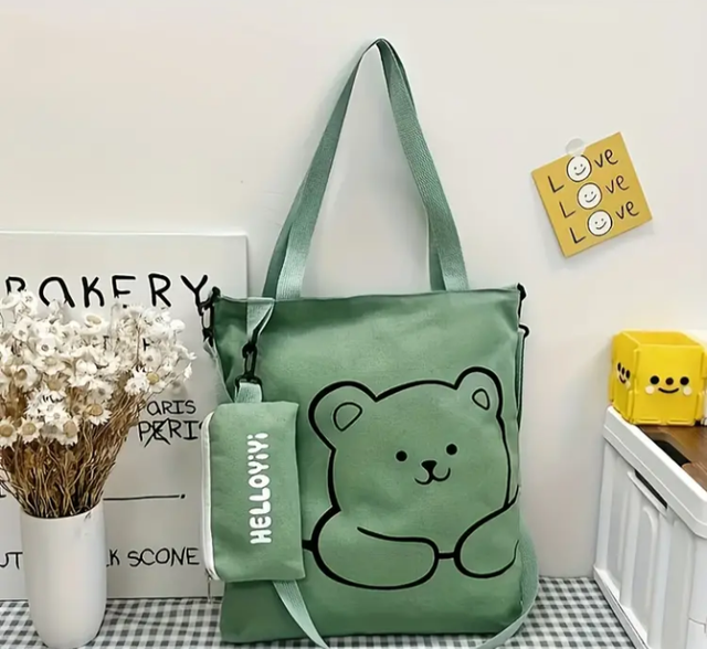 Torba Z Motywem Kreskówko-wym, Torba Na Ramię