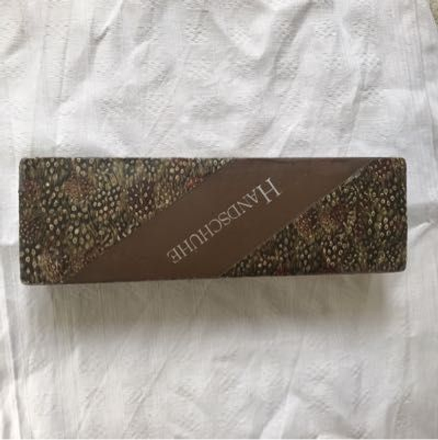  Vintage Schachtel  Box für Handschuhe antik