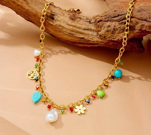 Collier ‘ fruity bling ‘ 🍓