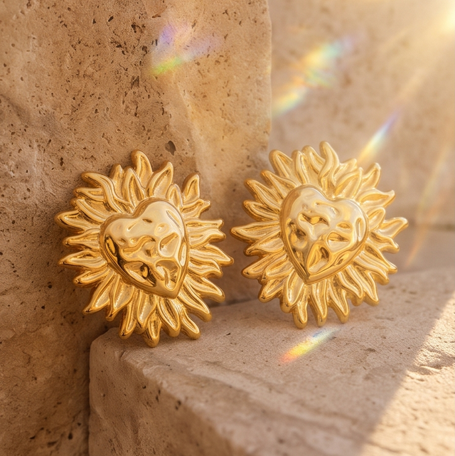 🌞 Boucles d'Oreilles Valeria 💛