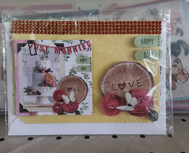 N°900 Carte Félicitation " Mariage " 