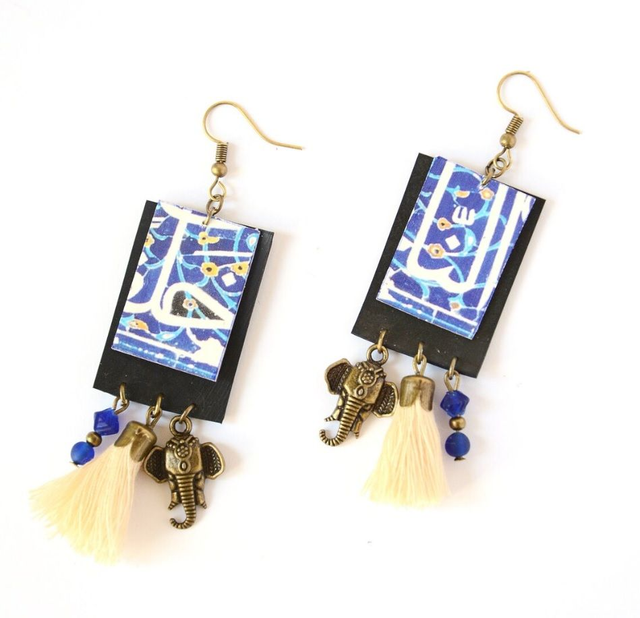 BO &quot;Création&quot; Orientales - CHAMBRE à AIR, CARTON et PAPIER RECYCLÉES - Orientales - Pièces Uniques