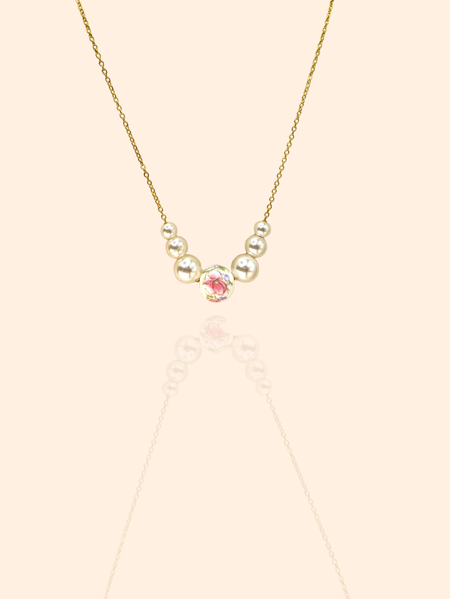 Collier "PINK BLOSSOM"