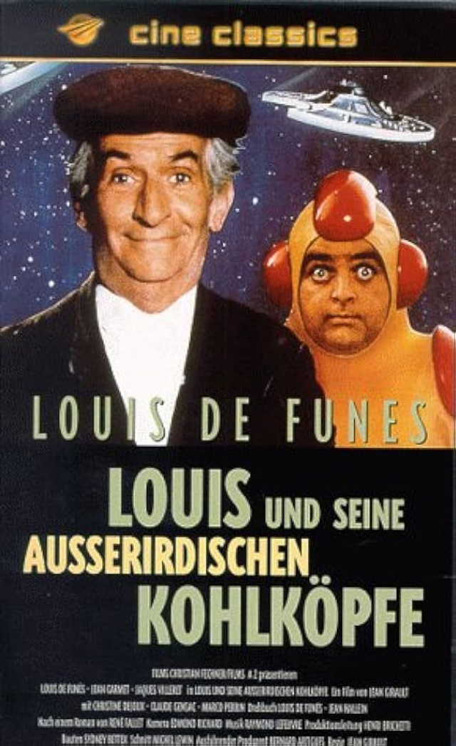 Louis Und Seine Außerirdischen Kohlköpfe VHS Video Kassette