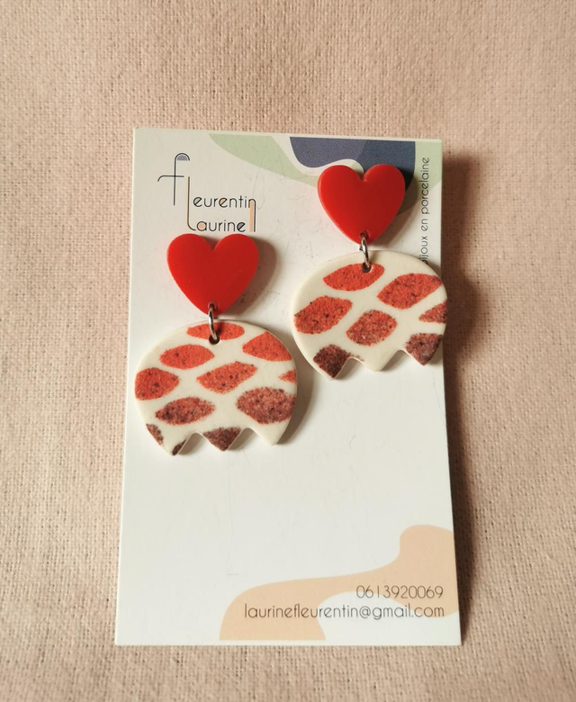 Paire de boucles d'oreilles 