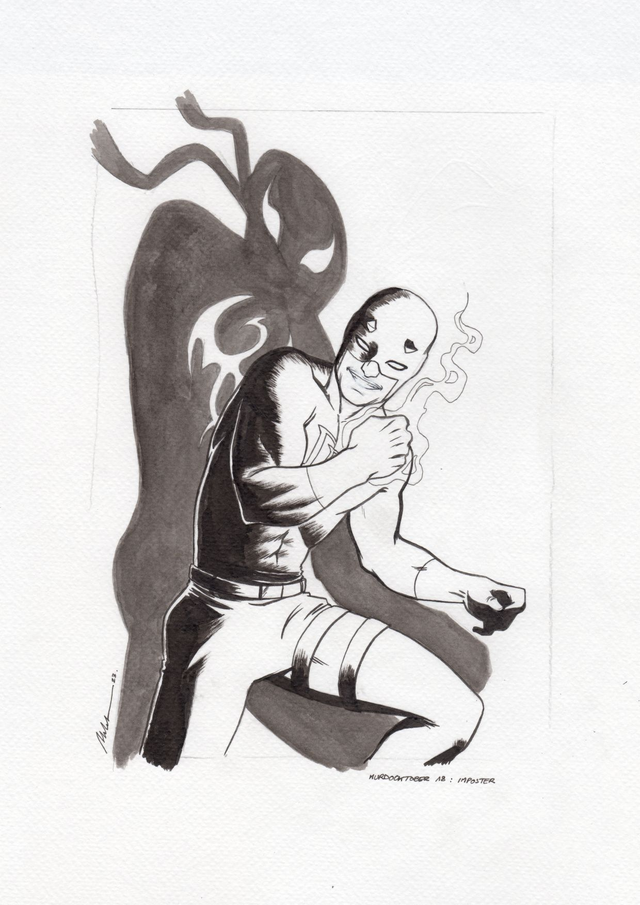 2023 - Murdocktober 18 - Imposter - ORIGINAL, A5 (5.8x8.3)