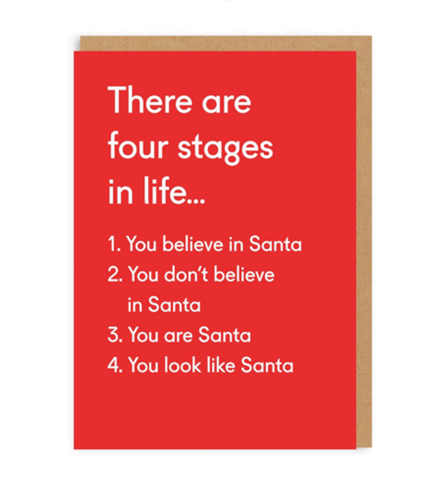 Four Stages Christmas Card