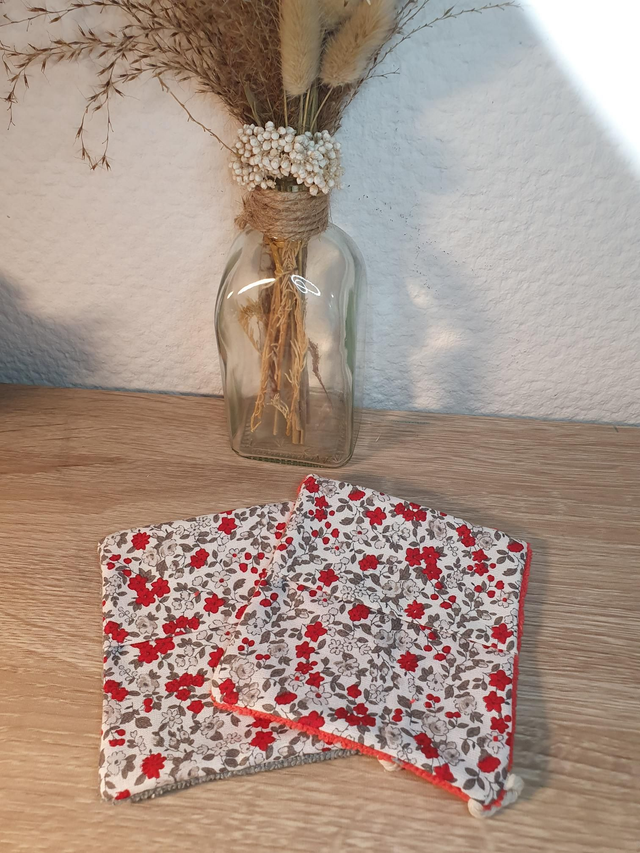 Débarbouillettes Léonie / microfibre