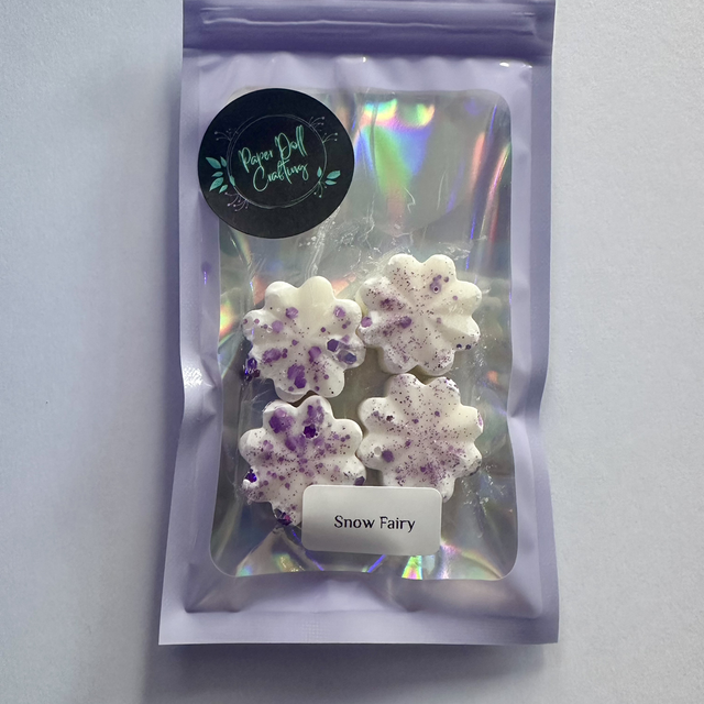 Soy Wax Melt Flowers - Snow Fairy
