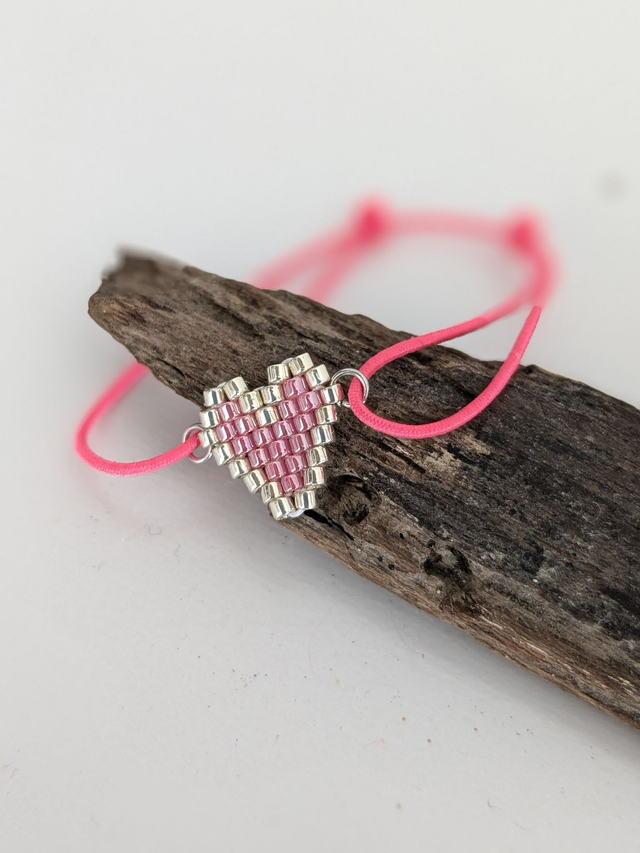 01-Bracelet cœur enfant