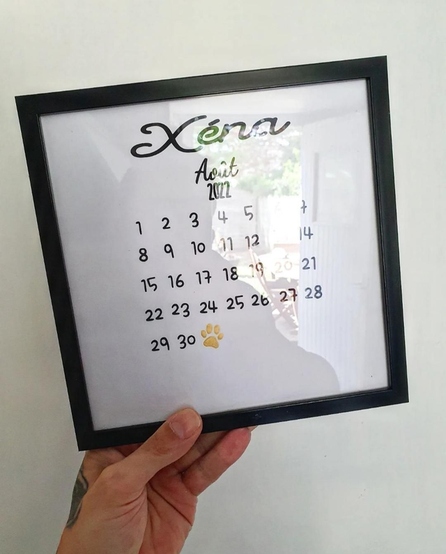 Calendrier Personnalisé Chien 