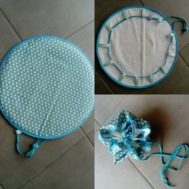 Tapis "Les pieds au sec", sac à maillot de bain - Hygiène et Baluchon