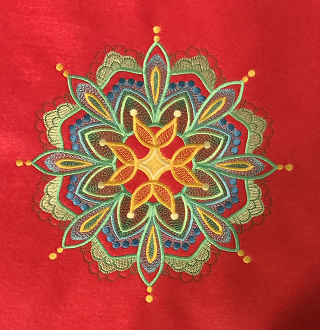 Bohemian Kaleidoscope Circle