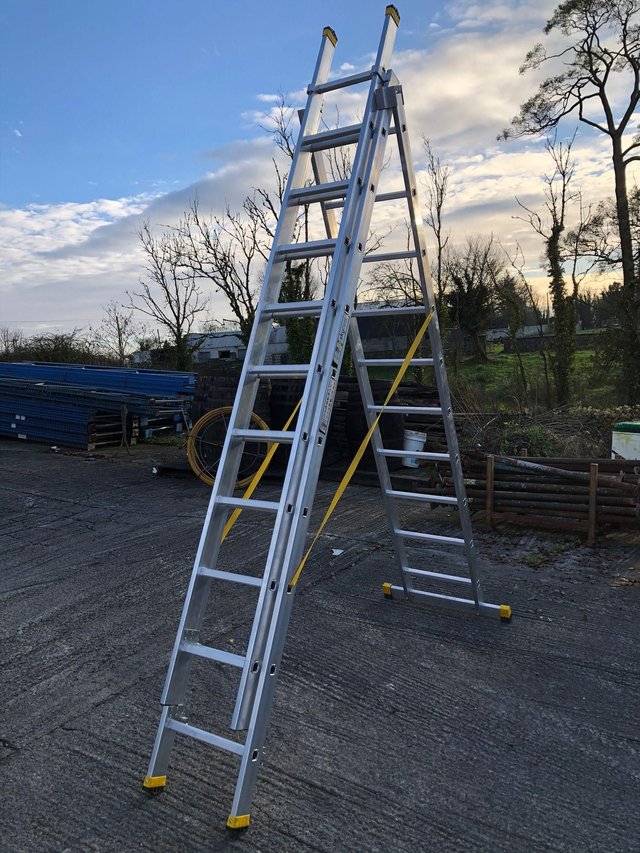 Aluminium Extension Combination Ladder