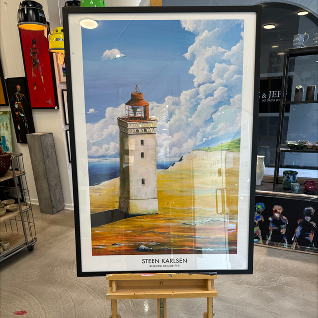 Signeret Plakat Af Steen Karlsen