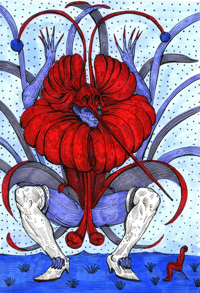 Ave Libertatemaveamor. Drawing 