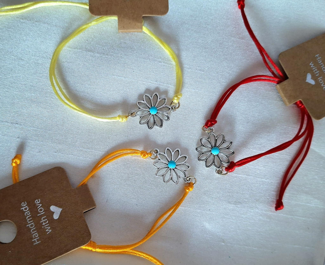 Flower Adjustable Bracelet