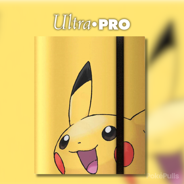 Ultra PRO: Pokémon 9-Pocket PRO Binder - Pikachu