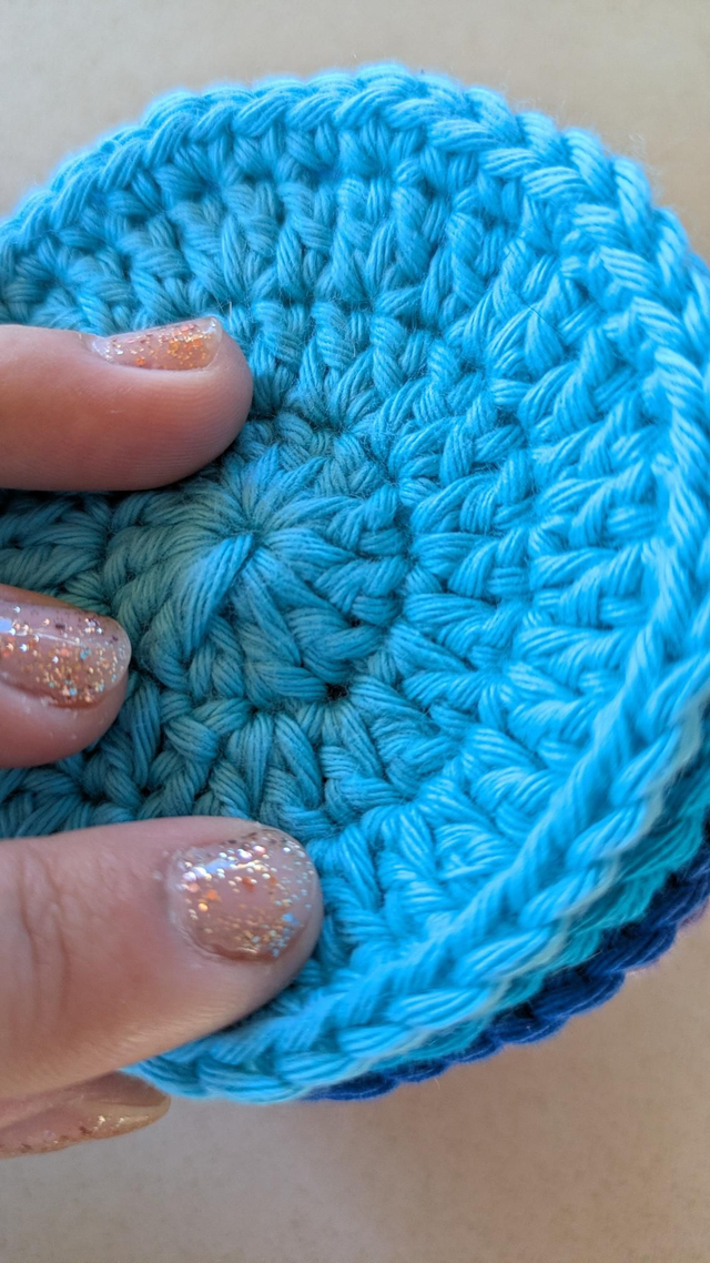 Coton réutilisable 6 pièces