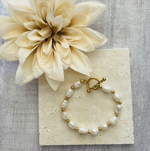 Bracelet Denise perles d’eau douce 