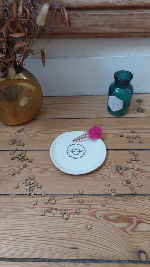 Barette pince fleur de cerisier 