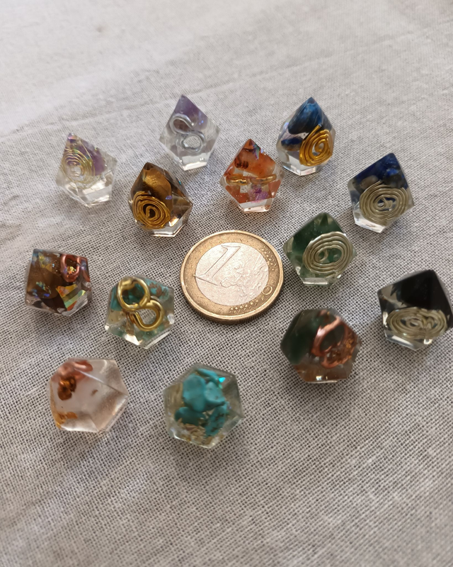 ORGONITE Bébé diamant 1 cm