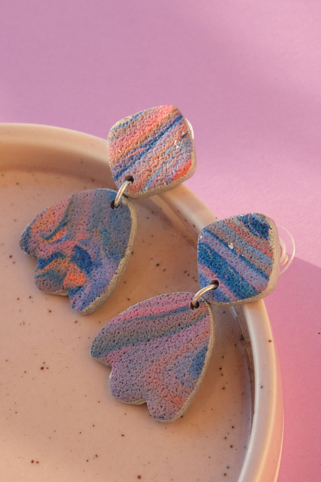 FUGITIVES - boucles d'oreilles #18
