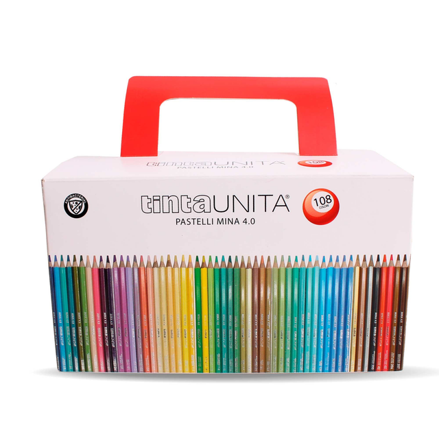 Valigetta Pastelli in Legno MINA 4.0 72 colori 