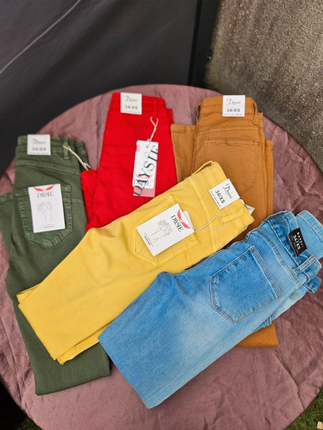 pantalon daisy jaune 34 