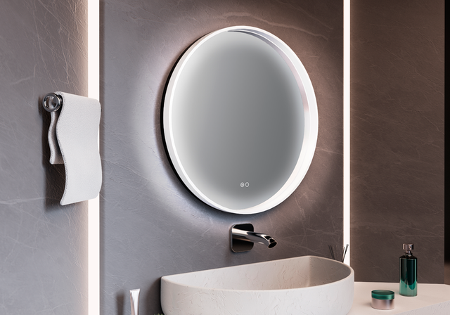 ESPELHO CIRCULAR PAVO