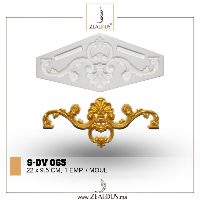 S-DV065 Cake Chocolate and Fondant Silicon Moulds