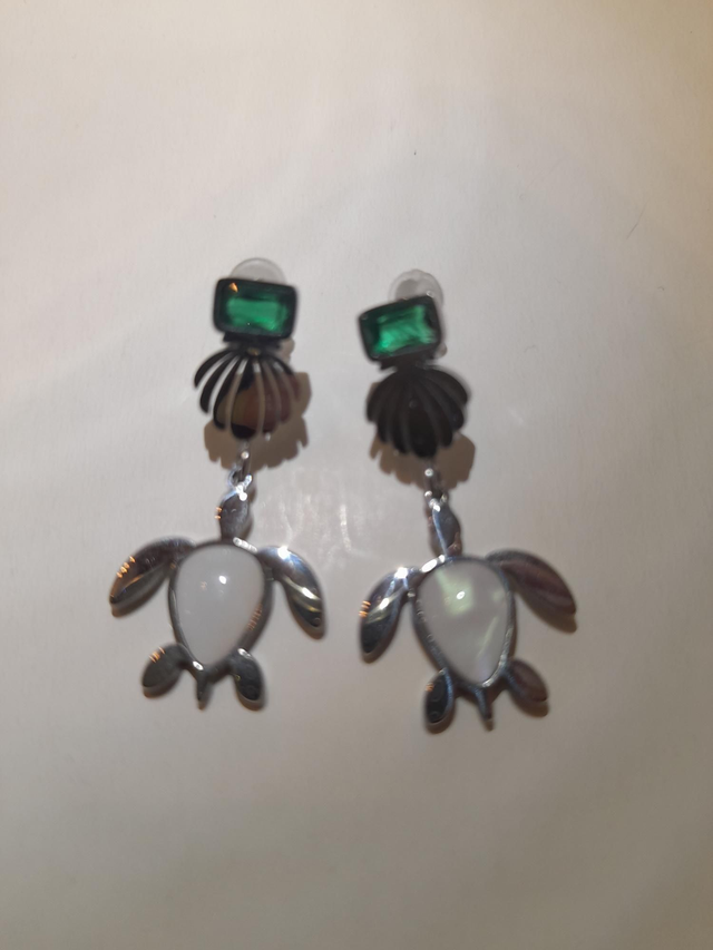 Pendientes tortuga