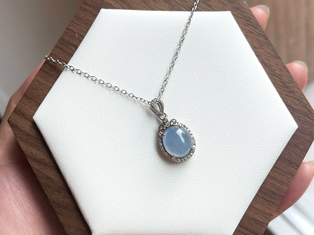 Pendentif "Blue Moon"