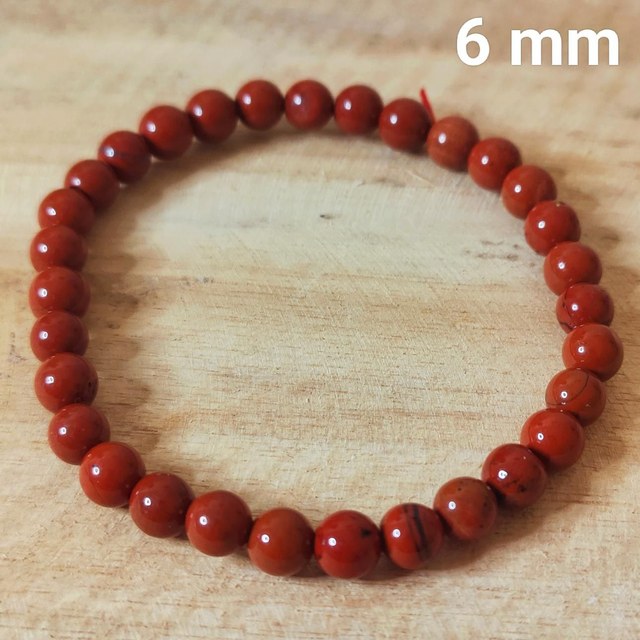 Bracelet Jaspe rouge A