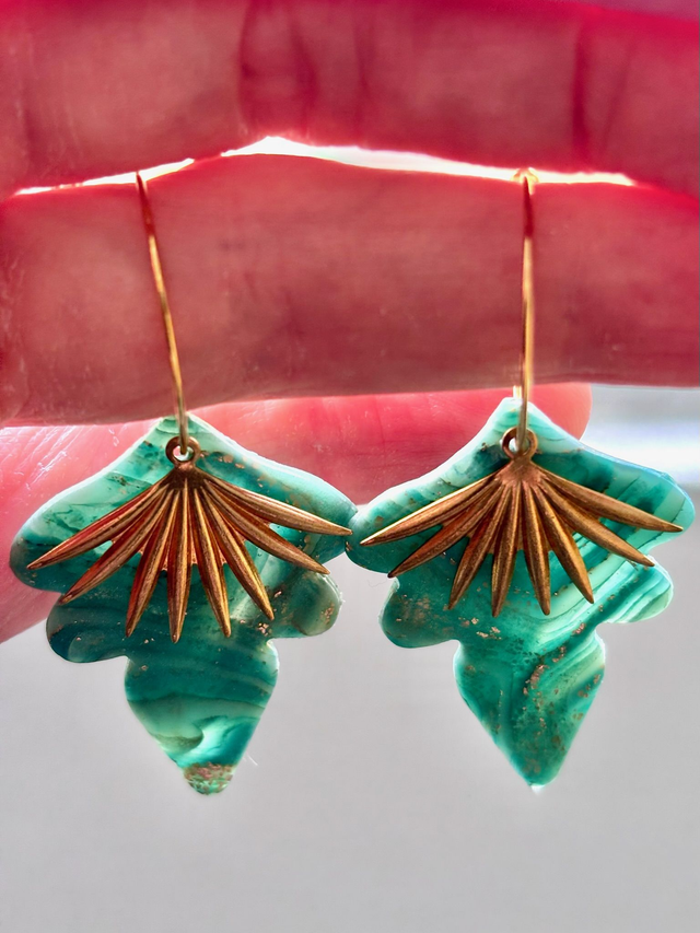 Boucles « Palmettes »