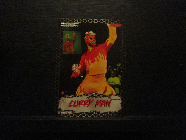 Curry Man - Tristar TNA Impact 35 Wrestling Original Trading Card #10