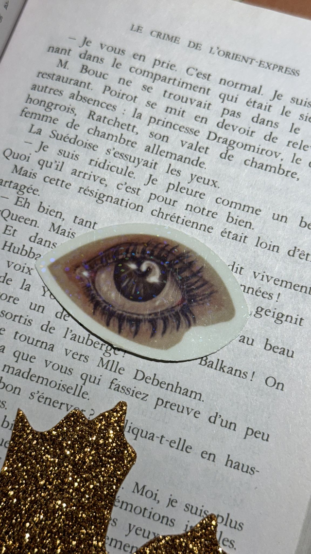 Sticker holographique &quot;Oeil&quot;