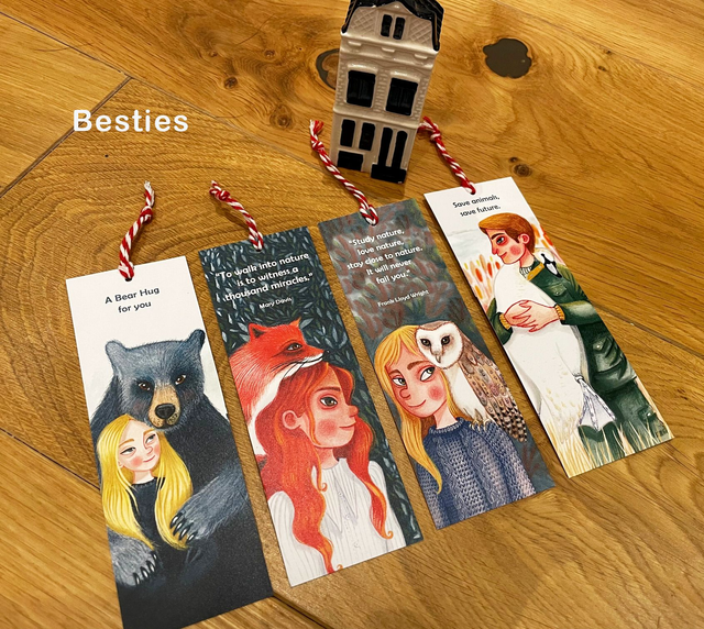Booklmarks - Besties´Series(Set of 4)