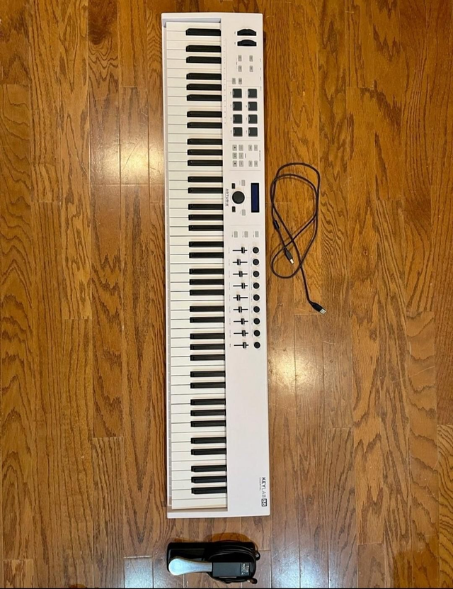 Arturia Keylab Essential 88 + Analog Lab Pro & 4W + Pedal y Soporte