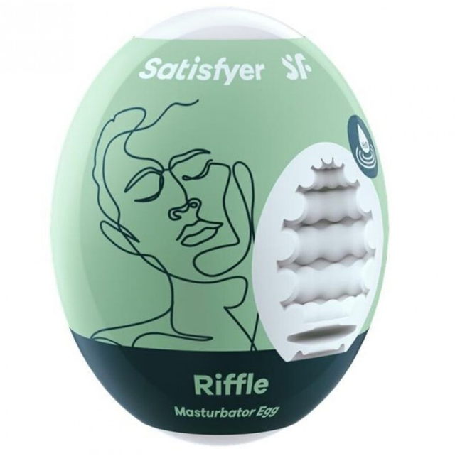 SATISFYER HUEVO MASTURBADOR HOMBRE RIFFLE