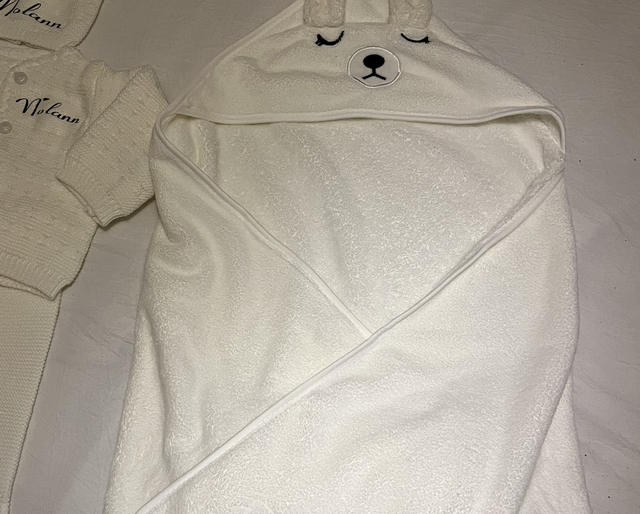 Sortie de bain bébé 