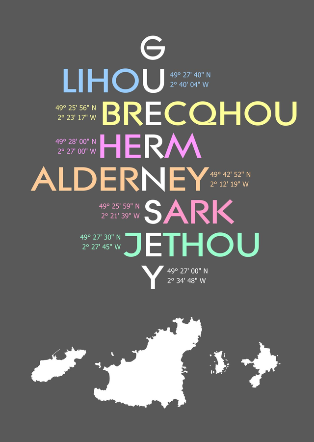 004 - NOTEPAD A6 - BAILIWICK ISLANDS GREY