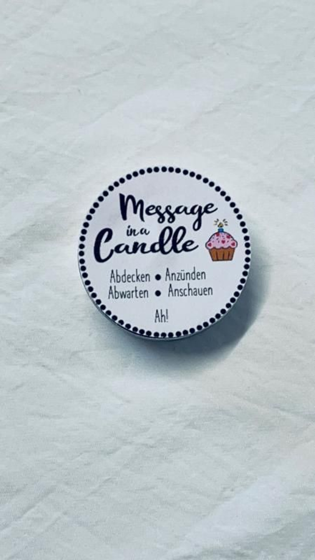 Teelichte in der Aluhüle (Unverpackt) Sujet frei wählbar