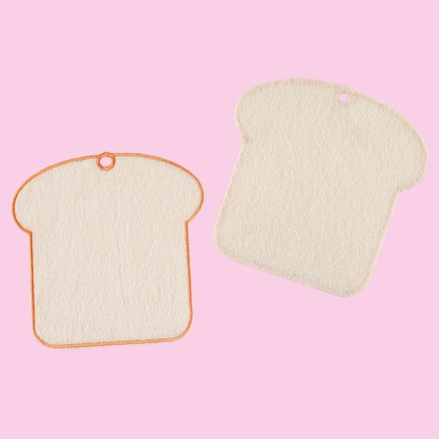 DIY Cute Cartoon Name Tag / Bag Charm - Toastie